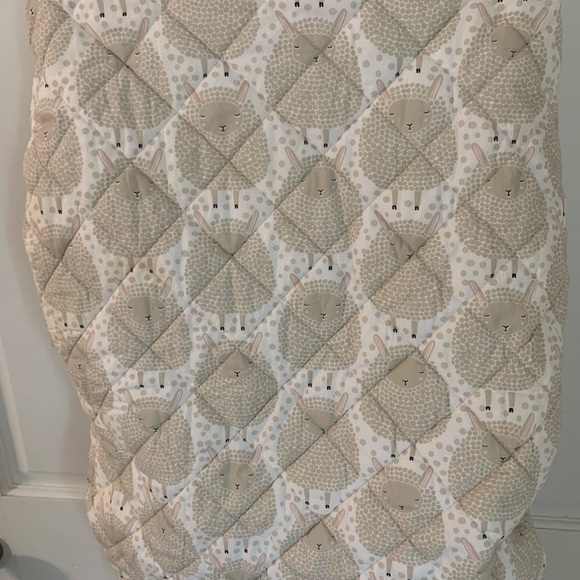 Land of Nod Sheep Baby Bedding Crib Set - Picture 11 of 13